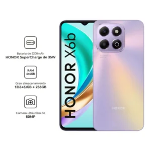 Home Honor X6b 6 GB+ 256GB Nuevo - Purpura